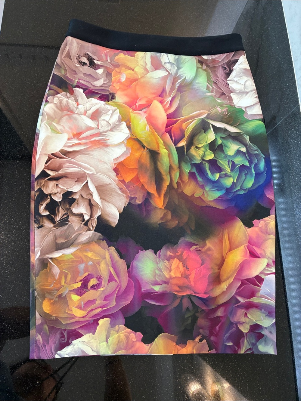 Ted Baker London Multicolor Floral Pencil Skirt